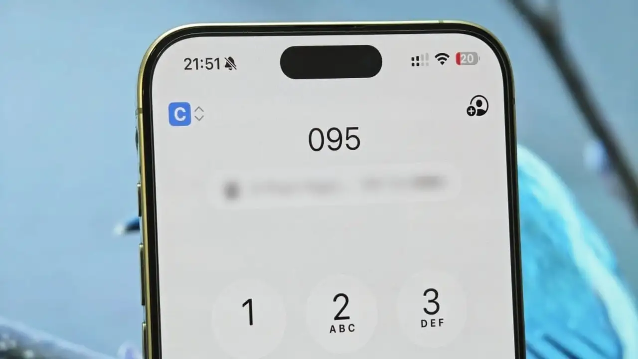 مزاد أرقام الهواتف 095 ينطلق بسعر 2.5 مليار دونغ فيتنامي